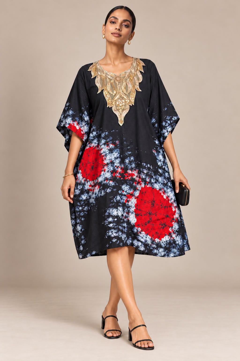 BATIK COTTON KAFTAN