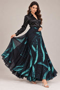 silk batik skirts