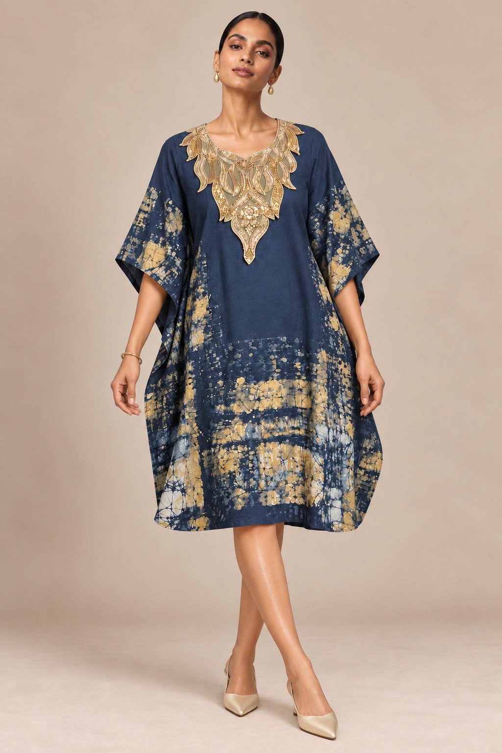 BATIK COTTON KAFTAN