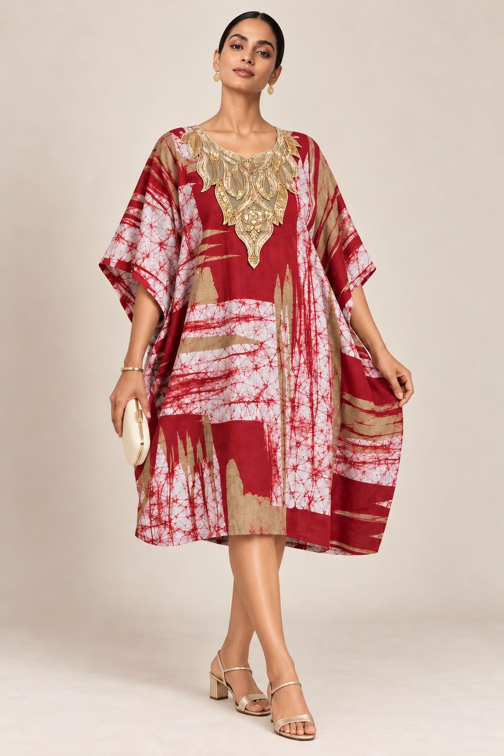 BATIK COTTON KAFTAN