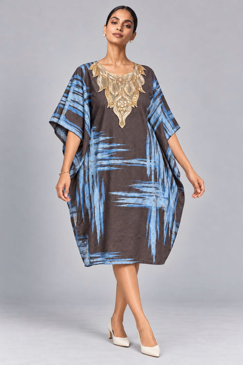 BATIK COTTON KAFTAN