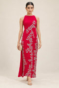 silk batik dress