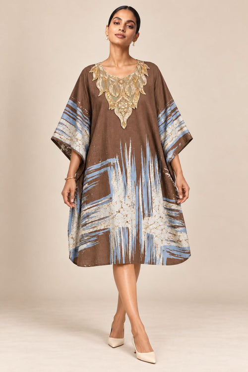 BATIK COTTON KAFTAN