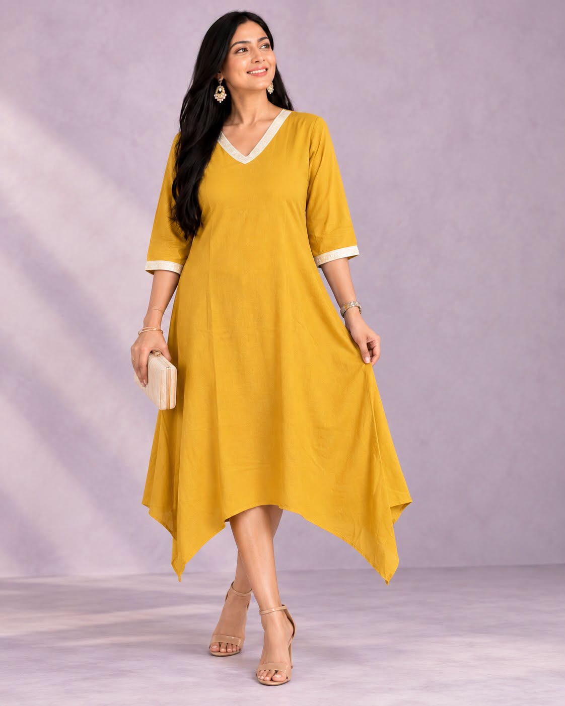 LINEN DRESS
