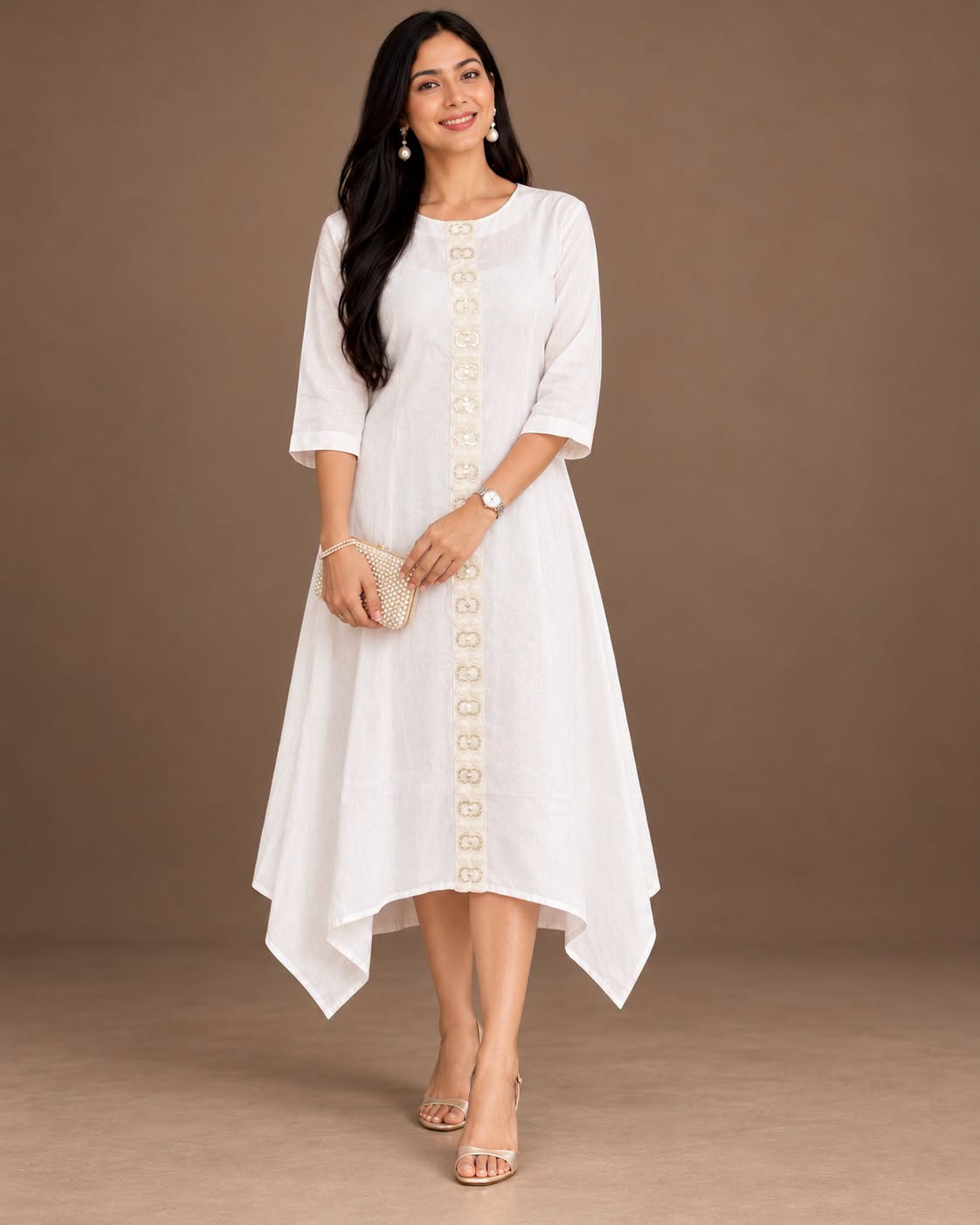 LINEN DRESS