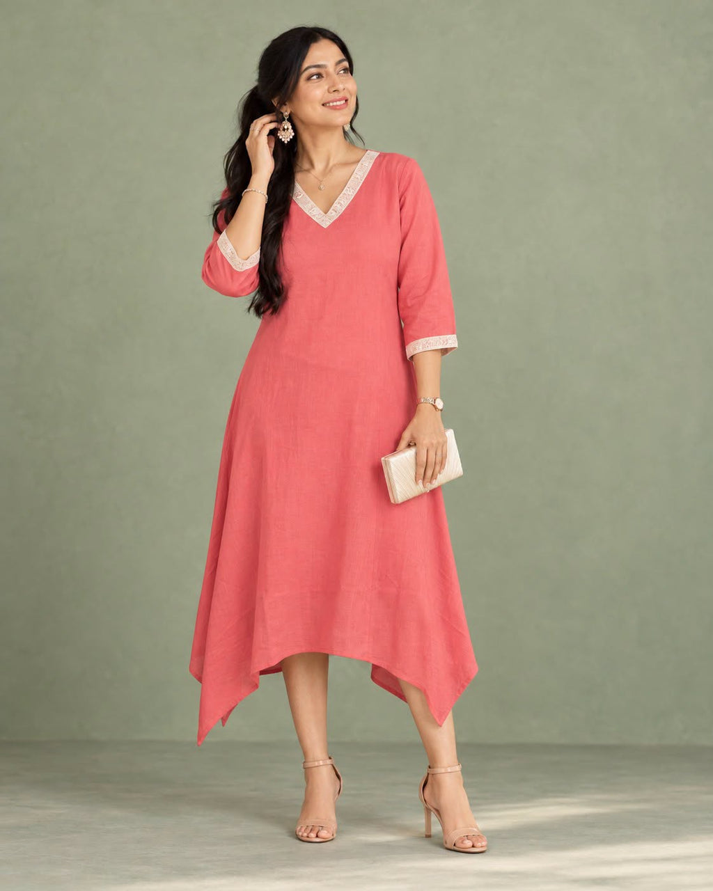 LINEN DRESS