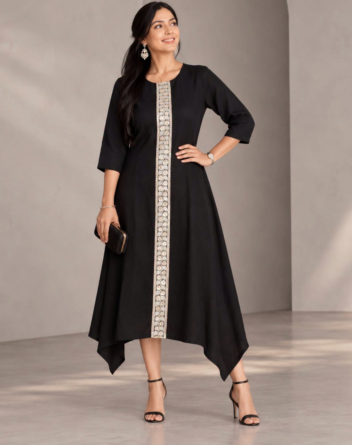 LINEN DRESS